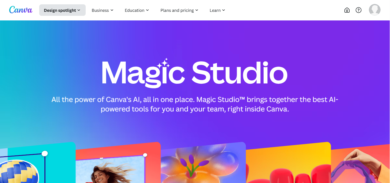 Canva Magic Studio